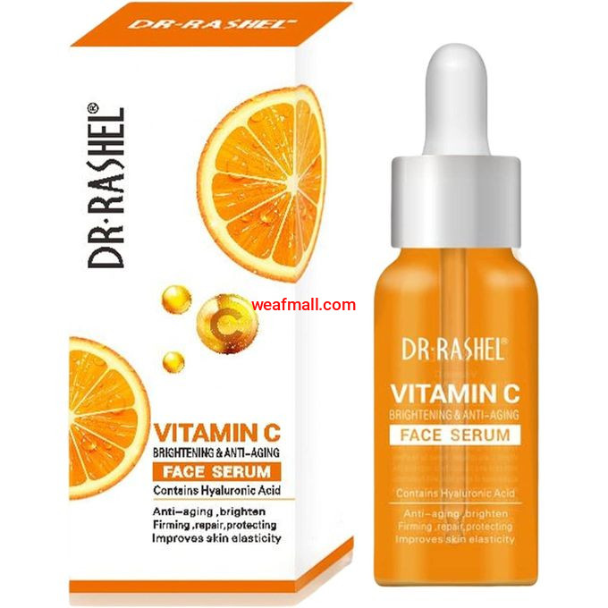 Dr Rashel Vitamin C Brightening & Anti‑Aging Face Serum 50ml | Vitamin C Anti‑Ageing & Brightening Skin Serum 50ml