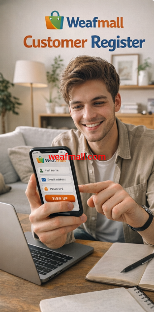 Customer Register Page Image